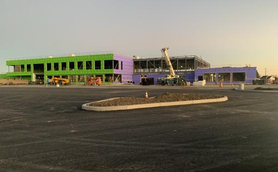 Sands Family YMCA Construction Exterior
