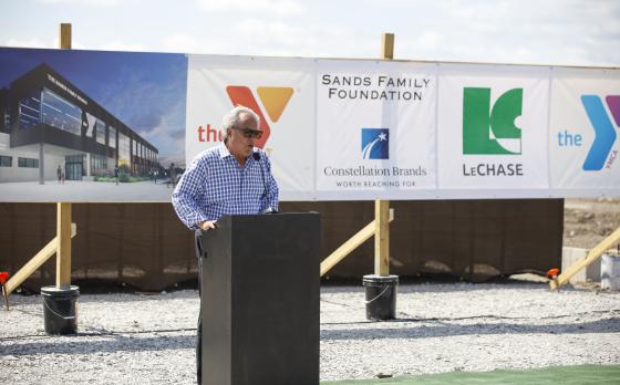 Sands Family YMCA Groundbreaking